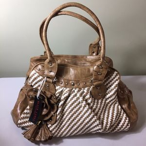 NWT Black Label by La Diva Hobo Handbag Purse